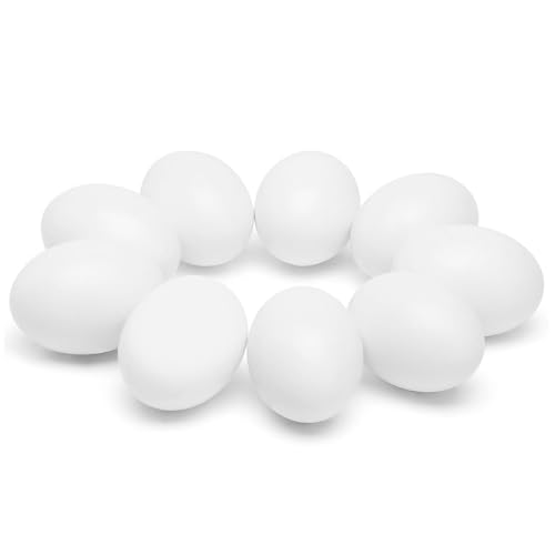 SallyFashion Wooden Fake Eggs for Nesting Boxes...