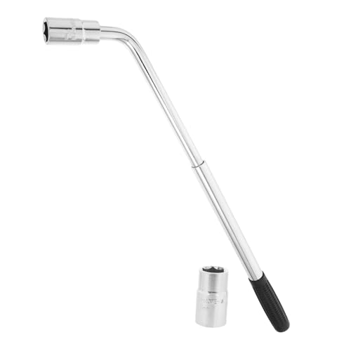 Mipcase Scalable Lug Wrench Repair Tool with Sleeves for Cars Lightweight Durable Ergonomic Design for Easy Installation and Use