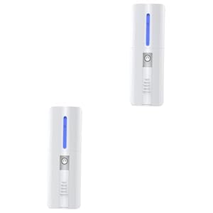 NOLITOY 2 Pcs Hydrating Instrument Humidifier Portable Humidifiers Portable Cool Mist Sprayer Moisturizing Portable Facial Steamer Handheld Garment Steamer Nano Steamer