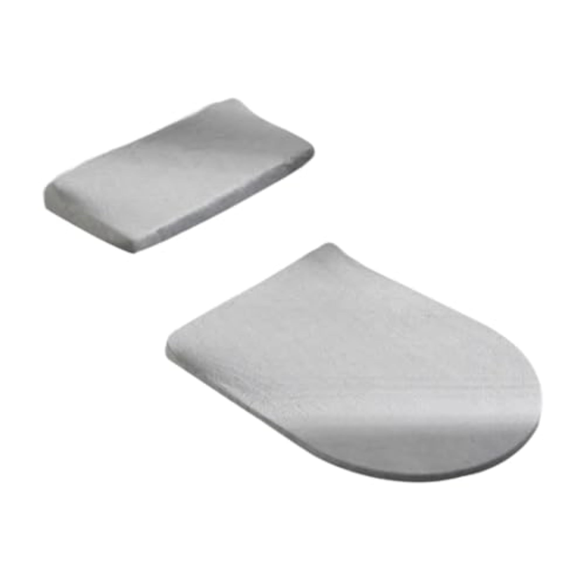 Comfortable Toilet Lid Seat Cover Set, Non-Slip Protector