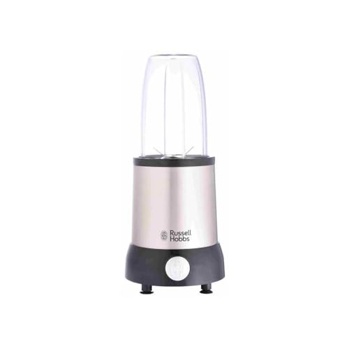 Russell Hobbs Blender [Multifonction: mixeur & moulin] NutriBoost (700W, 5 bols+couvercle sans BPA & 15 accessoires comp. lave-vaisselle incl., 22.000 tr/min, soupe, smoothie, épices & plus) 23180-56