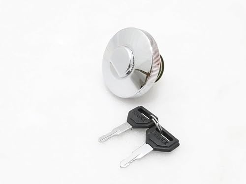 For Suzuki SJ410 413 LJ Chrome Fuel Tank Cap + Lock Samurai Sierra Drover