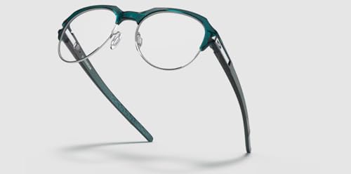 Image of Oakley mens Ox8148 Stagebeam Round Prescription Eyeglass Frames