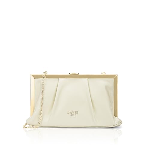 Image of Lavie Luxe Women's Pleatz25 Framed Clutch | Ladies purse | Gift For Women