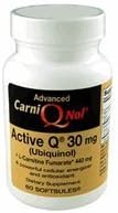 Qnol Bio-Enhanced Ubiquinol CoQ10 with 440 mg L-Carnitine Fumarate (60 count bottle) by QNOL