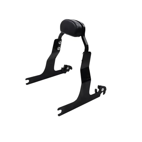 Coussin dossier passager moto Softail en cuir confort premium de voyage