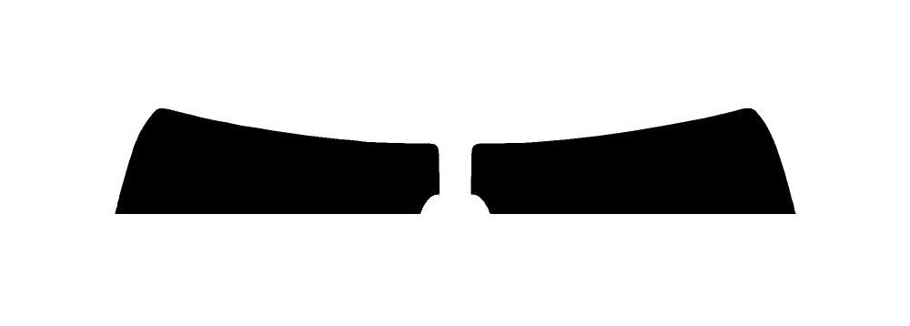 The Tint Effect Precut Window Tint Kit Compatible with Ram 1500 Crew Cab Truck (2019-2026) 5th Generation (Includes: Front Windshield Visor precut in 5%) Automotive Film