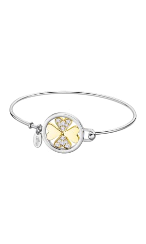 LOTUS STYLE Pulsera Acero Inoxidable Mujer LS2014 2/7   Sofisticado Brazalete con Pulido y Acabado Refinado   Special Prices 6,46 cm   Regalo de Cumpleaños   Aniversario   Ocasiones Especiales