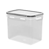  tinysiry Récipients de stockage alimentaires hermétiques en plastique, boîte rangement plastique avec couvercle et boucles verrouillage sécurisées, récipient collations pour cuisine garde-mange