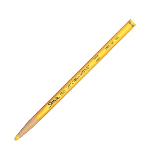 SHARPIE CHINA-Marker, Strichstärke: 2,0 mm, gelb
