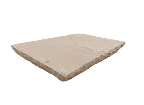 RÚSTICOS Pack 2 LOSETAS DE Piedra Natural para Exteriores - Suelo DE Piedra Rectangular 60CM X 40CM - 2 Piezas DE LOSA Piedra 60CM X 40CM