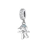 Colgante de perlas para niña, familia, amigos, abuela, bueno para pulsera, collar, joyería artesanal para mujer