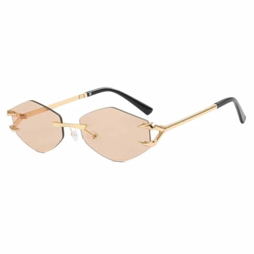 Lunettes de soleil pour femmes en monture polygonale pour vos sorties en extérieur au soleil