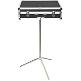 blue-ther Magic Tricks Black Magic Trunk Boutique Tables Carrying Case (47.5 * 36 * 13cm) Magician Stage Street Accessories Gimmick Props