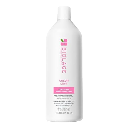 Biolage Color Last Conditioner | Color Safe Conditioner | Helps Maintain Depth & Shine | For Color-Treated Hair | Paraben & Silicone-Free | Vegan​| Cruelty Free | 33.8 Fl. Oz