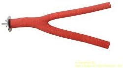 Borange Bird Perch Parrot Perch Natural Wood Sand Platform Nail Trimmer Flat Perches for Birds and Small Aninals Cockatiel Parakeet Conure Cage Accessory