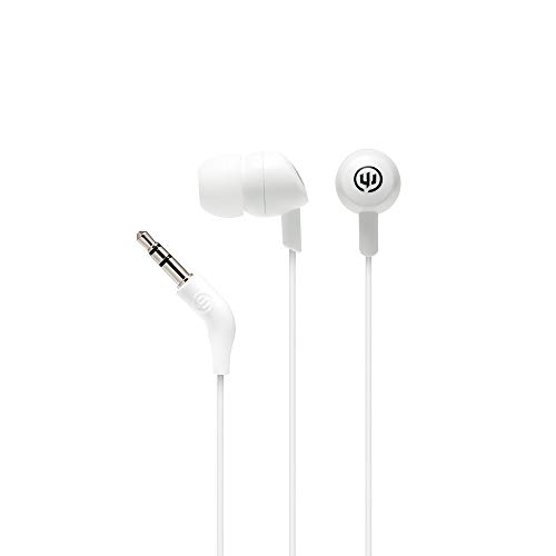 Wicked Audio Brawl Earbud Headphones, (White Knuckle) #TOP14