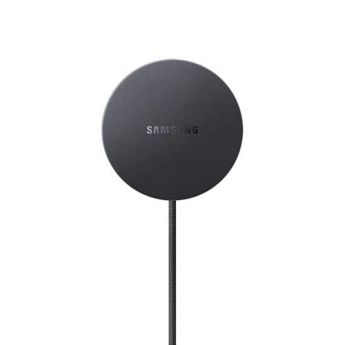 Samsung Magnet Wireless Charger 25W caricabatterie wireless magnetico con cavo da 1.5m, Dark Gray