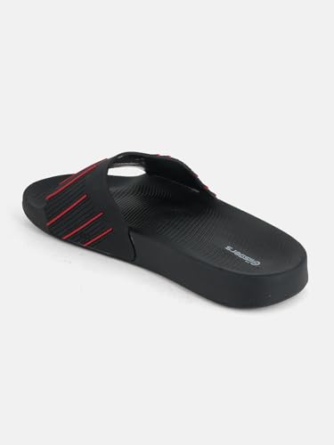 Image of Men & Boys Lines Patterned Sliders | Soft EVA Flip Flops & Slippers