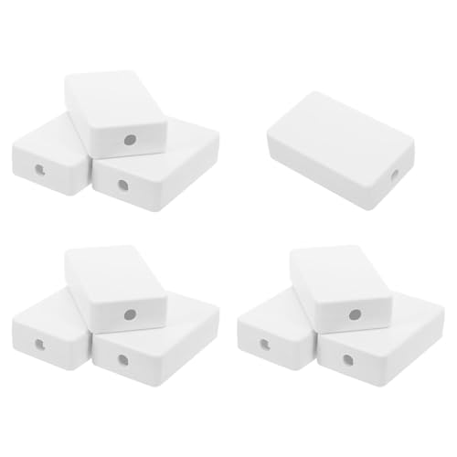 HANABASS �R�[�h���[�{�b�N�X 10�Z�b�g �v���X�`�b�N���d�C�ڑ��� LED�z���p�P�[�u���I�[�K�i�C�U�[ �����O�Ή� �ό� �d�q�@��DIY�p�G���N