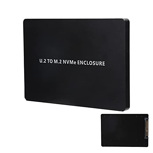 Caja externa aluminio para disco NVME SSD U2 25In miniatura 7