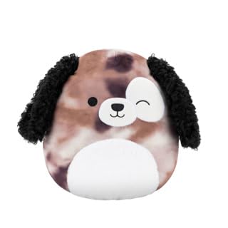 Squishmallows SQCR07677 – ZERDAN EL Perro 30 CM Oficial Jazwares Peluche Super Suave