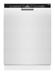 Siemens SN43HW03TE iQ300 Unterbau Geschirrspüler 60 cm, Besteckkorb, smartStart, intensiveZone, varioSpeed Plus - schnelle Reinigung, Silence on Demand, HygienePlus, Home Connect, aquaStop, Weiß