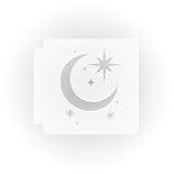 Moon and Stars 783-A021 Stencil (2 inch)
