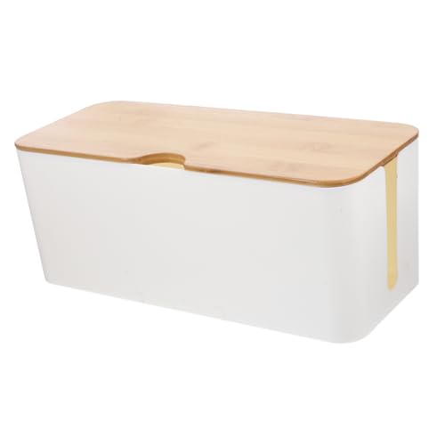 Homoyoyo Caja gestión de Cables Cable Holder Organizador de Cables Estuche Mantenimiento de Cable organizadores Neto Organizador de Cables de Escritorio Organizador de Cables de computadora