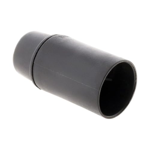 Zenitech - Portalampada E14 In Termoplastica Liscia - Attacco Senza Anello - Tensione Massima 250V - Intensità Massima 2A - Ideale per Illuminazione Interna - Nera