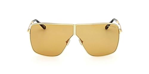 Tom Ford HUXLEY FT1159 Gold/Yellow 68/3/135 unisex Sunglasses2