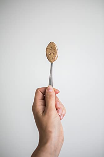 Natural Almond Butter (1 lb) - Single ingredient freshly dry roasted almonds, nothing added, pure plant based protein ideal for Paleo and Keto lifestyles - Thumbnail 3