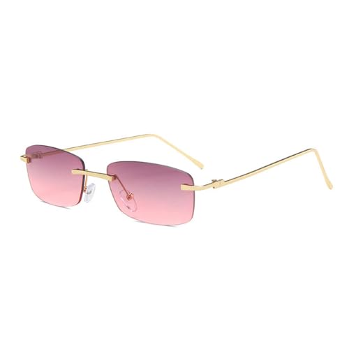 Lunettes de soleil sans monture légères anti-fatigue pour éliminer la pression sur le nez UV400