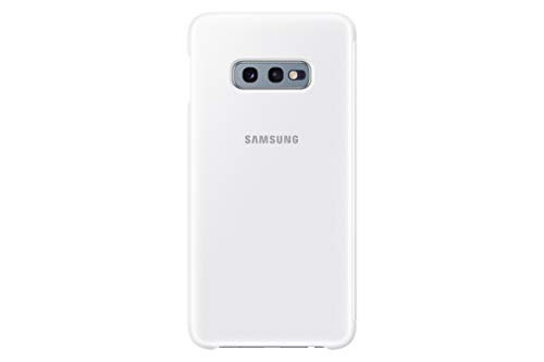 SAMSUNG Original Galaxy S10 Protective Clear View Folio Cover Case - White