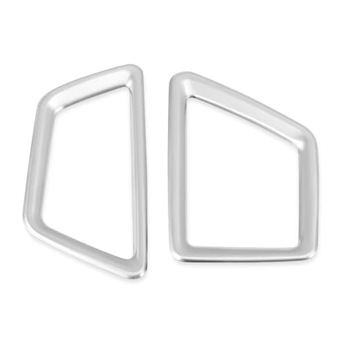 Marco ventilación consola Car Styling 2 Uds Tablero Pequeño Aire Acondicionado Salida Decoración Cubierta Compatible Con Peugeot Para 3008GT 2017 2018