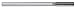 1.5mm, Chucking Reamers, Straight Shank - Straight Flute, HSS