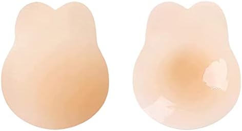 DEPOVOR 2023 Newest Added Lift Ultra-Thin Sticky Petals Nipple Covers Adhesive Strapless Backless Bras Silicone Pasties