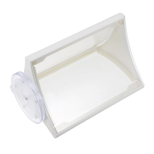 HOODANCOS Display Stand Menu Sign Holder Desktop Sign Holder Desktop Menu Stand Menu Holder for Table Sign Holder with Base Brochure Holder Catalog Holder for Desk Rotary Menu Stand Acrylic