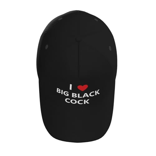 I Love Big Black Cock Baseball Hats for Men and Women - Classic Adjustable Hats4