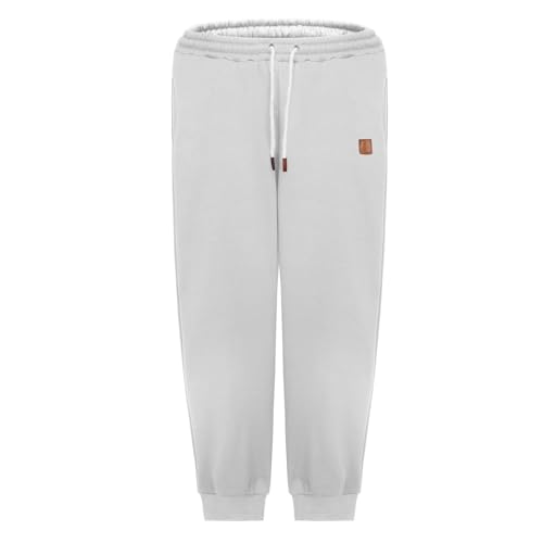 Boy's Heavyweight Fleece Cargo Sweatpants Stretch Elastic Waist Workout Jogger Pants Drawstring Sport Trousers2