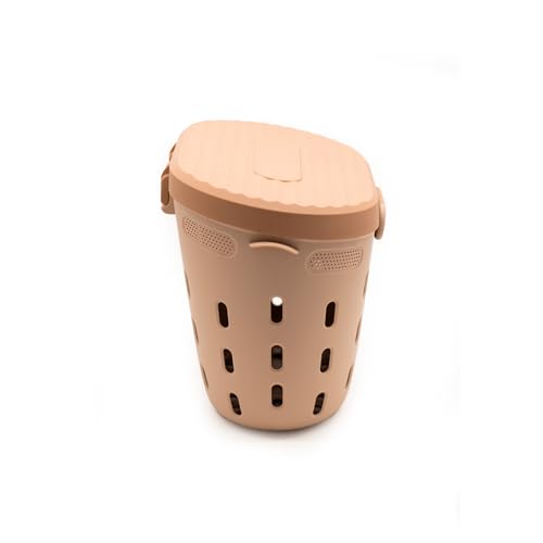 Vego Garden In-Ground Worm Composter Outdoor Farm Compost Bin 7 Gallons BPA-Free Composting System for Raised Garden Beds Tawny Brown, Twin Pack
