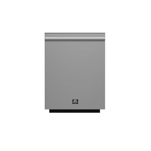 Forno 24" Inch. Built-In Dishwasher with 6 Wash Cycles and 14 Place Settings - Digital Touch Controls Stainless Steel Interior, Smart Function Time Delay and Adjustable Racks
