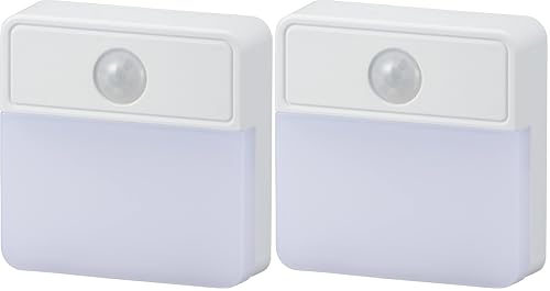 �I�[���d�@ ���^LED�i�C�g���C�g ���Ðl���Z���T�[�� �d���F NIT-ALA6JSQ-WL 06-1725 OHM �t�b�g���C�g ������ �ǃR���Z���g (× 2)