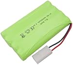 2PCS 9.6V 2800mah AA Rechargeable Batteries with Tamiya Plug with 2PCS USB Charging Line for RC Toy Cars Trucks Tanks Engineering Vehicles Remote Control Boats Rechargeable Batteries