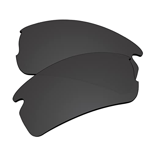 EZReplace - Gafas de sol Oakley Flak 2.0 XL OO9188 (lentes polarizadas), negro carbón, Talla única