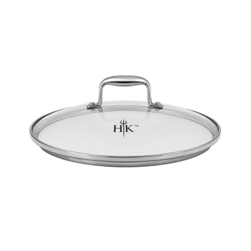 Hell's Kitchen 9.5-Inch Tempered Glass Lid, Fits Hell's Kitchen Pans Only