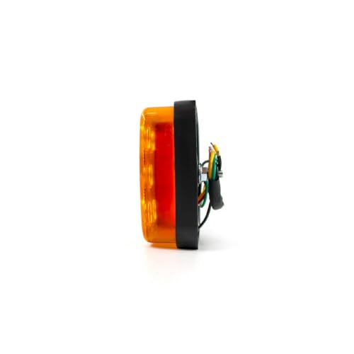 Feu arrière LED 24V étanche pour remorque et camion | Paire de clignotants - 4