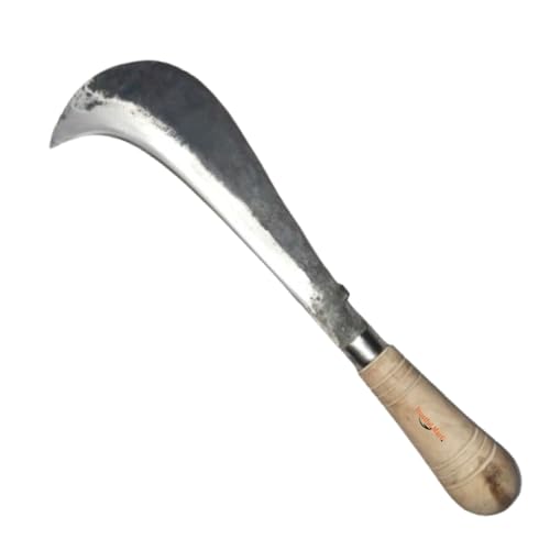 TGH Traditional Handmade Bill Hook - Multipurpose Iron Kitchen Knives Coconut Cutting Aruval Agriculture Knife