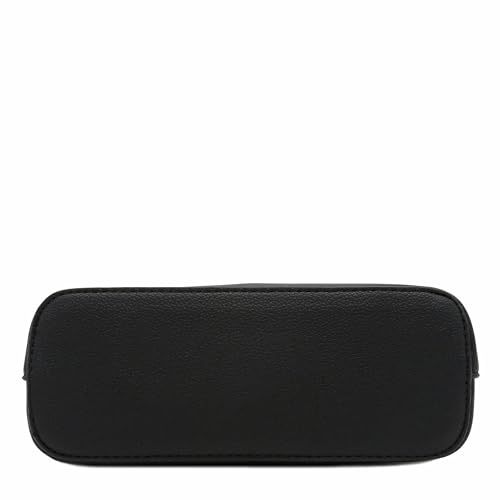 Image of FashionPuzzle Faux Leather Small Dome Crossbody Bag with Chain Strap