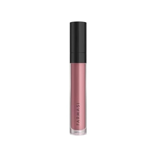 FARMASI Make Up Matte Liquid Lipstick, Long-Lasting and Ultra-comfortable, High-Impact, Lightweight, Organic, Pure Pigments 0.14 fl.oz (Rose)